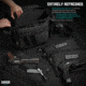 Savior Equipment Specialist Pistol Range Bag, Black, RA-3GUN-WS-BK