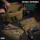 Savior Equipment Specialist Pistol Range Bag, Dark FDE, RA-3GUN-WS-TN