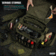 Savior Equipment Specialist Pistol Range Bag, OD Green, 18.5in L x 9in H x 12in W, RA-3GUN-WS-OG