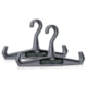 Savior Equipment Tactical Vest Hanger, 2 Pack, Grey, 16in L x 8.5in H x 1in D, HAN-150V1-2P-GS