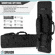 Savior Equipment Urban Warfare Double Rifle Case, 51in, Black, RB-5112DG-VER2-BK
