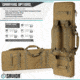 Savior Equipment Urban Warfare Double Rifle Case, 55in, Dark FDE, RB-5512DG-VER2-TN