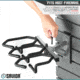 Savior Equipment Wall Rack System 5 Panel Kit w/Attachments, Gray, 24x30.25x0.63in, WRS-HALF-A3P6-GS