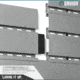 Savior Equipment Wall Rack System w/10 Panels, Gray, 24in x 6.25in x0.63in, Gray, 24in x 6.25in x0.63in, WRS-PAN10-GS