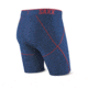 SAXX Strike Long Leg Boxer Brief - Mens, Bright Navy/Red, L, SXLM71-BNR-L