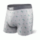 Saxx Ultra Boxer Fly - Men's-Heather Palm Trees-X-Large