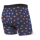SAXX Vibe Boxer Brief - Mens, Navy Hot Dog, Large, SXBM35-HND-L