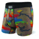 SAXX Vibe Boxer Brief - Mens, Rainbow Supersized Camo, Medium, SXBM35-RBC-M