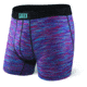 SAXX Vibe Boxer Brief - Mens, Red/Blue Space Dye, Large, SXBM35-RBS-L