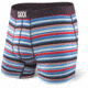 SAXX Vibe Modern Fit Boxer Brief - Mens, Berry Camp Stripe, S, SXBM35-BCS-S