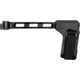 SB Tactical FS1913 Pistol Stabilizing Brace - Sig MPX, MCX, Rattler & Rock River LAR-PDS Compatible, Includes Folding Hinge, Aluminum Strut, Black, FS1913A-01-SB