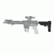 SB Tactical SBA3 Pistol Stabilizing AR Brace w/Mil-Spec Carbine Receiver Extension, Black, SBA3-01-SB