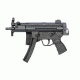 SB Tactical Side Folding Brace SBT5KA, Aluminum MP5 Adapter, QD, Black, SBT5KA-01-SB