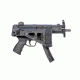 SB Tactical Side Folding Brace SBT5KA, Aluminum MP5 Adapter, QD, Black, SBT5KA-01-SB