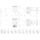 Schmidt &amp; Bender 1-8x24 PM II ShortDot Dual CC MDR-T6 1cm cw ST,LT, More Tactical Clicks, Single Turn, Locking Turrets Zero Click, RAL8000, length 293mm / 30mm tube, 683-845-43E-K1-H1