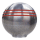 Schmitt &amp; Ongaro Marine Throttle Knob - 1-7/8&quot; - Red Grooves 48241