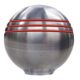 Schmitt &amp; Ongaro Marine Throttle Knob - 1-7/8" - Red Grooves, 50044