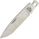 Schrade 3.5in Overall Folding Knife Blade Fixed Blade Knife, 2.5in, Heritage Schrade and USA Tang Stamp, Unsharpened S535