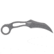 Schrade Boneyard Fixed Blade Knife, AUS-8 Steel, Stainless Steel Handle, CLR, CLR, 1182503