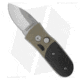 Schrade California Issue Automatic Folding Knife, 1.75in, 440 Stainless Steel, Drop Point Blade, Delrin Black/Bronze Handle, Steel/Black/Bronze, 4.875in, BHQ-16210