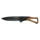Schrade Fixed Blade Drop Point Knife, 4in, 9Cr18MoV Stainless Steel Blade, 4.9in, Polypropylene/TPR Handle, 1124286