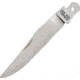 Schrade Folding Knife Blade 97OT Knives - Replacement Blades, 3 3/4in Overall, 3in Unsharpened, Unpolished Schrade + SS Clip Blade, S464