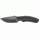 Full Tang Fixed Blade Knife, Black / Silver, Medium