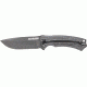 Full Tang Fixed Blade Knife, Black / Silver, Medium