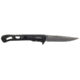 Schrade Inert CLR Folding Knife, 3.5in, AUS-10 Steel, Drop Point Blade, Black Aluminum Handle, 1159303