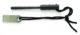 Schrade Large Ferro Rod w/Striker Plate and Lanyard