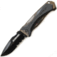 Schrade SCHA6 MAGIC, Brown Alum. Handle, BLK ComboEdge, SCHA6LBRS