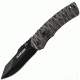 Schrade Magic Dual Assist Folding Knife,3.47in,Gray Aluminum Handle,Black Plain SCHA10B