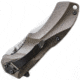 Schrade SCHA7 Mini MAGIC, Brown Alum. Handle, BLK Plain, SCHA7SMBR