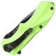 Schrade SCHA7 Mini MAGIC, Green Alum. Handle, BLK ComboEdge, SCHA7SMGRS