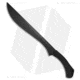 Schrade Priscilla Makhaira Bush Sword Fixed Blade Knife, 16.00in, 3CR13MOV Stainless Steel, TPE Black Handle, Black/Black, 22.625in, BHQ-67509