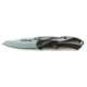 Schrade SCHA7 Mini MAGIC, Brown Alum. Handle, BLK Plain, SCHA7SMBR