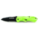 Schrade SCHA7 Mini MAGIC, Green Alum. Handle, BLK ComboEdge, SCHA7SMGRS