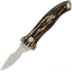 Schrade UH Interchangeable Blade Set, 3.5in Guthook Blade, 4.5in Saw Blade, 4.5in Fillet Blade, 2.5in Caping Blade, 5.5in Handle, Staglon Handle, Polyester Sheath, 1200431