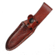 Schrade Uncle Henry Fixed Blade Knife, Uncle Henry, 6.5in Overall, 2.75in Satin SS Blade, Delrin Stag Handle, Brown Leather Belt Sheath, 1100092