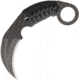 Schwartz Tactical ST Vengeance II Single Edge Fixed Blade Knife, 2.875in, Titanium, Standard Edge, Black, Paracord Wrapped Handle SWZ19S