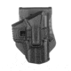 Scorpus Level 1 Retention OWB Belt/Paddle Holster, Glock 19, Ambidextrous Hand, Black, SC-G9B