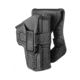 Scorpus Level 2 Retention OWB Belt/Paddle Holster, Glock 17/19/22/23/26/27/31/32/33/34/35/41, Ambidextrous Hand, Black, SC-G9RB