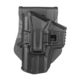 Scorpus M1 Level 1 Retention OWB Belt/Paddle Holster, Glock 20, Left Hand, Black, SC-G21SLHB