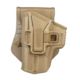 Scorpus M1 Level 1 Retention OWB Belt/Paddle Holster, Glock 20, Left Hand, Flat Dark Earth, SC-G21SLHT