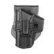 FAB Defense Scorpus M1 Level 1 Retention OWB Belt/Paddle Holster, Glock 19, Left Hand, Black, sc-g9slhb