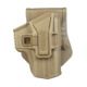 FAB Defense Scorpus M1 Level 1 Retention OWB Belt/Paddle Holster, Glock 19, Right Hand, Flat Dark Earth, sc-g9st