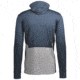 SCOTT Defined Merino L/SL Hoody - Mens, Dark Blue/Light Grey Melange, Large, 2837967037008