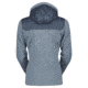 SCOTT Defined Optic Hoody Jacket - Womens, Metal Blue/Glace Blue, Medium, 2838017379008