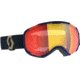 SCOTT Faze II LS Goggle, Dark Blue/Light Grey/Light Sensitive Red Chrome, 2718156765341