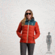 SCOTT Insuloft Warm Jacket - Womens, Aruba Green/Earth Red, Large, 2918247364009